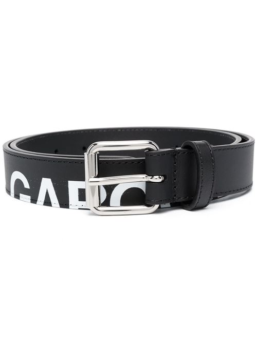 black leather logo print Comme des Garcons | SA0911HL1